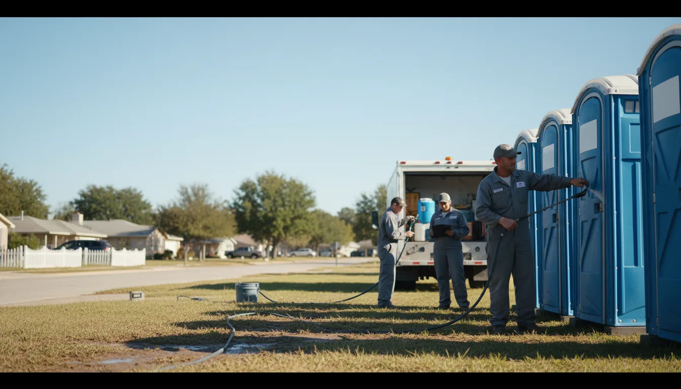 Long-Term Portable Toilet Rental in Moscow, IA near me
